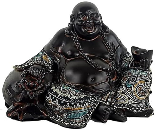 Panotophia Buddha des Glücks und Wohlstands China - 530 g; 21.5x16x13.5