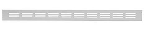 40x500mm / 2x20 inch Silver Air Vent Grille Cover - Aluminium Ventilation Louvre Grill