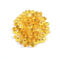 100g Fusion Keratin Glue Tips Pellets Granules Beads for Making Wigs Nail/I Tip Pre-Bonded Human Hair Extensions (Transparent Yellow)