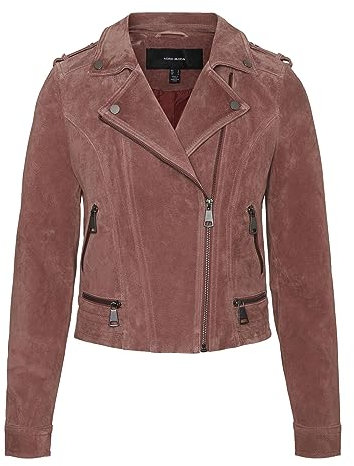 Vero Moda Giacca in camoscio femminile, Rosa antico, XS