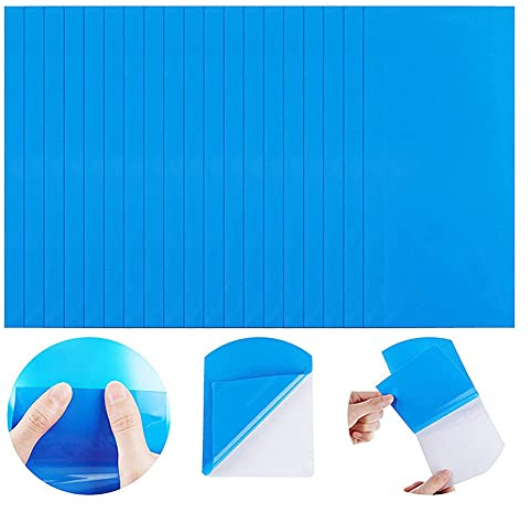 20 Pcs Self-Adhesive Repair Patches, Pool Repair Kit Inflatables Repair Patch Self-Adhesive Patches Tape Inflatable Tub Patch Paddling For Inflatable Pools Boat Raft Kayak Umbrella Tent, Blue