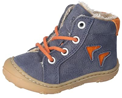 RICOSTA Mädchen und Jungen Lauflernschuhe Georg,Warmfutter,Leder,WMS:Mittel/Weit
