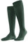 FALKE Tiago M Kh sostenibili cotone filo di Scozia al ginocchio tinta unita 1 paio, Calzini lunghi Uomo, Verde Hunter Green 7441, 45-46