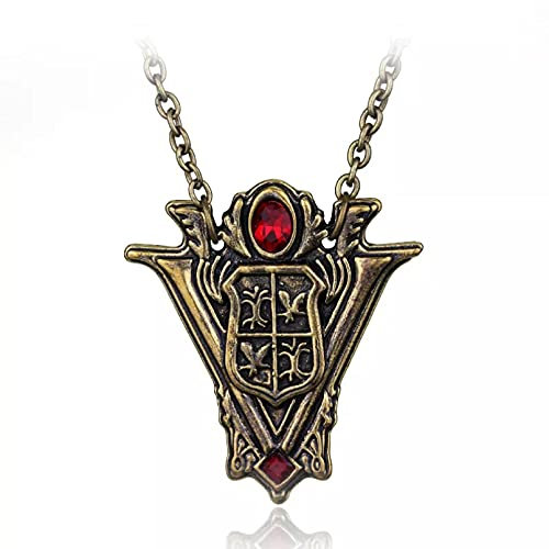 Necklace Timeless classic Necklace Pendant Moon Volturi Crest Jewelry Antique Gold Necklace Fashion For Men Women Jewelry Gifts Cosplay