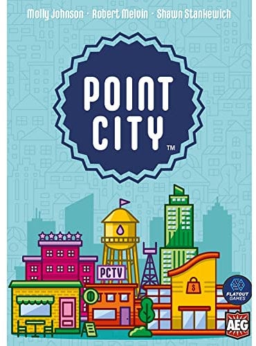 Alderac Entertainment - Point City - Card Game - Base Game - for 1-4 Players - from Ages 10+ - English