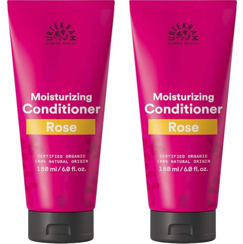 Urtekram Conditioner Rose, 180 ml (Packung mit 2)