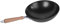 maxant Wok tradicional de acero al carbono martillado a mano de 12 pulgadas, wok de acero al carbono auténtico de grado comercial con mango auxiliar de madera y acero, sartén antiadherente con base