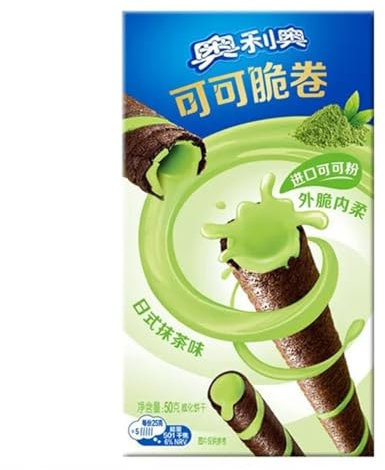 Oreo Cocoa Crisp Roll Matcha 50g inkl. Steam-Time ThankYou