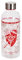 Elbenwald Bouteille d'eau The Legend of Zelda - 850 ml avec motif Shield, bouteille d'eau avec bouchon à vis, hauteur de 22,5 cm - Transparent/Rouge
