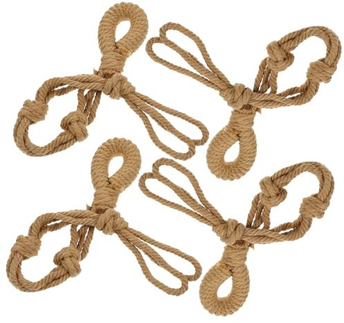 POPETPOP 4 Stücke Anlage Hängen Macrame Blumentopf Seile Für Garten Decor