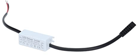 Controlador LED de Corriente Constante 300mA, Fuente de Alimentación LED 1W, Entrada AC 85-265V, Salida DC 2-4V, Adaptador de Transformador de Luz LED