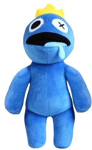 Rainbow Friends Kuscheltier, Blau Rainbow Friends Plüsch, Rainbows Friends Plüschtier, Rainbows Friends Plush, Plüschtier Geburtstags Geschenk,für Kinder und Fans, 30cm/11.8in