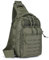 HUNTVP Taktisch Brusttasche Militärisch Schultertasche Military Chest Pack Slingrucksack Molle Crossbody Bag Umhängetasche Mini für Herren Damen Reise Wandern Outdoor (Typ-3 Grün)