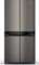Hotpoint HQ9U2BLG 594L No Frost American Style Fridge Freezer - Black Steel