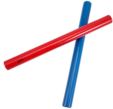 UPKOCH 2 Pièces de rythme instruments de musique pour les enfants baguettes de batterie jouets musicaux edutoy bâtons de musique pour enfants premiers bâtons éducatifs Bois