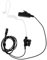 Be In Your Mind 1PC 2Pin Auricolare Radio Walkie-Talkie Bidirezionale Compatibile con Motorola CLS1110 CLS1410 CP185 CP200 CP200D RDM2070D Lunghezza