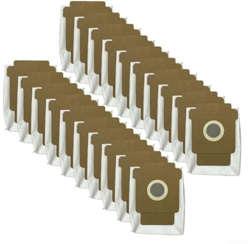HEIBTENY Lot de 6 sacs à poussière pour Roomba Q0520, Roomba pour Combo i & j, Roomba i1+, i2+, i3+, sacs filtrants premium 4 couches, grande capacité 2,8 l (20 paquets)