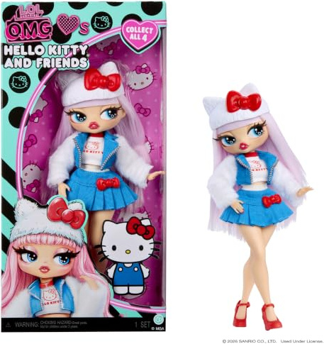 L.O.L. Surprise! OMG Loves Hello Kitty and Friends - Hello Kitty, beweglich