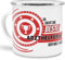 Emaille-Tasse mit Spruch So Sieht die Beste Arzthelferin der Welt aus - Beruf/Arbeit/Hobby/Edelstahl-Becher/Metall-Tasse/Kollegin