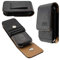 caseroxx Leather bag with belt loop for Doro 7030/7031, Case (Leather bag with belt loop in black)
