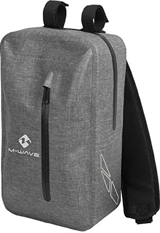 M-Wave Unisex-Adult Suburban Messenger Compact Lenkertasche, Grau Melange, 230 x 105 x 330 mm