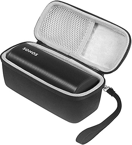 Seracle Carrying Case Storage Bag Protect Pouch Sleeve Cover Travel Case for Sonos Roam Wireless Bluetooth Speaker (Black)