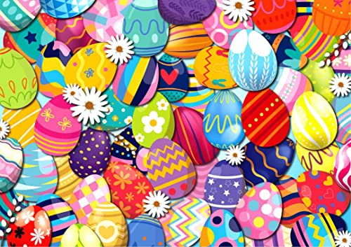 Brain Tree - Candy Egg 1000 Piece Puzzle for Adults: With Droplet Technology for Anti Glare & Soft Touch