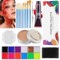 Halloween Makeup Spezialeffekt SFX Make up Kit, EBANKU Wundmodellierung Narbenwachs+Gesichtsfarbe Leuchten Im Dunkeln+Blut+Hautwachs Spachtel für Festival Theater Karneval Bühne