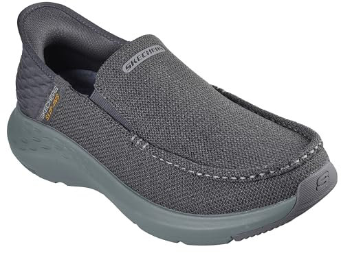 Skechers Parson Ralven sin Cordones para Hombre, Gray, 42 EU
