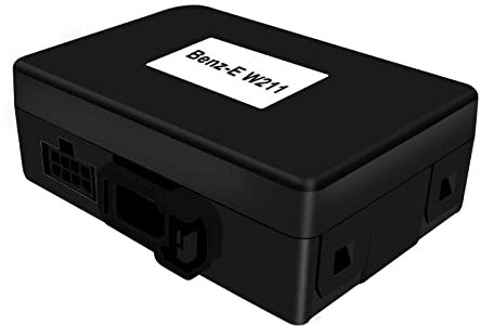 Pioowirk Glasfaser-Decoder-Box, die meisten Bus-basierten Systeme für Haupteinheit, Ersatz-Autoradio für Mercedes Benz E CLS SLK SL S CL-Serie (W219 W211 W171 2003–2008)