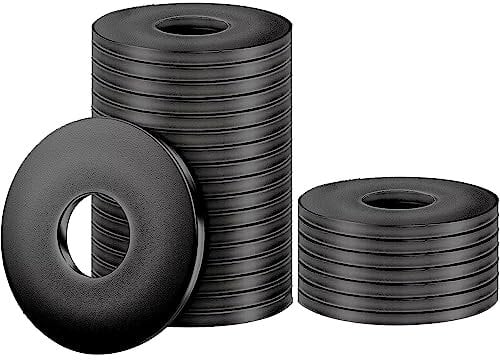 Drenky Rondelle Acciaio M6,Rondelle Piatte di Tenuta Acciaio Inox A2 V2A Rondella di Bloccaggio Metrica per Viti o Bulloni di Fissaggio,25 Pezzi