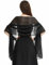 Niwicee Stola Damen Festlich Schal Stola Für Abendkleid Funkelnde Metallische Tücher Abendparty Kleider Hochzeit Brautjungfer Frühling Sommer Brautkleider Pashmina Schals-Schwarz