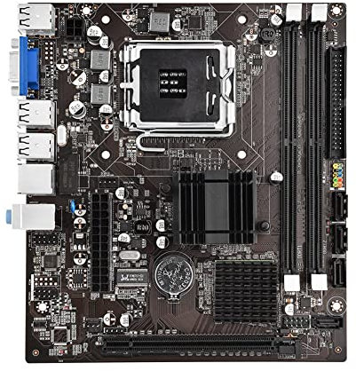Camiesy G41 Computer Motherboard Support LAGA775/771 CPU Supporto Dual-Channel DDR2 Memory Desktop Computer Motherboard