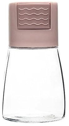 LQQDREX Salt and Pepper Shakers Precise Quantitative Push Type, 0.02oz Metering Salt Shaker Glass Metered Salt Dispenser, 0.5g Metering Salt Shaker Push Type Salt Dispenser 11