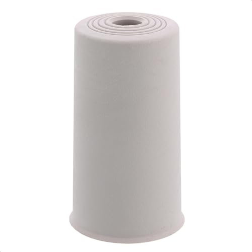 WAGNER Bodentürstopper/Wandtürstopper VULKANO BIG - Durchmesser Ø 45 x 75 mm, Puffer aus hochwertigem Vollgummi, grau, zum Schrauben - Made in DE - 15525221