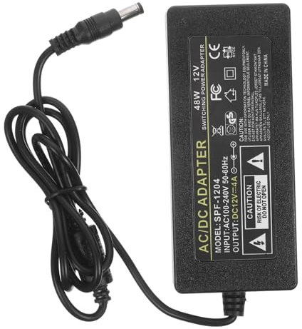 Gatuida 4a Netzteil Dc Netzteil Mit Led Anzeige Für CCTV Kamera Tv Monitor Stromversorgung Langlebig Kompatibel