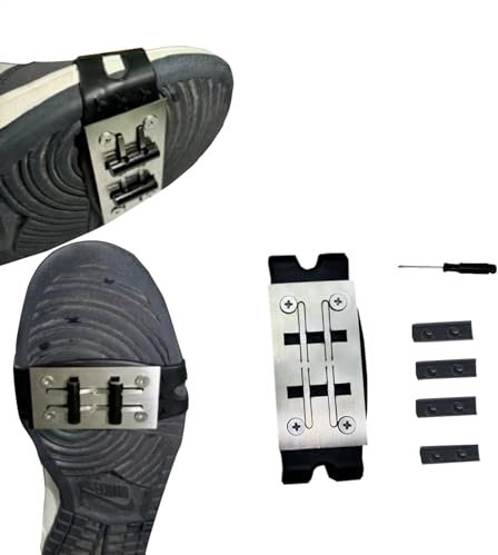 SLYHHZHMY Schuhsohle Feuerstein Skateboard Windrad Fahrrad Fußbremse Funken Boden Schleifen Motorrad Schuhsohle Funken Feuerstein Set (2)