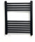 Greened House Radiatore elettrico da bagno, 500 W x 600 h, colore: nero