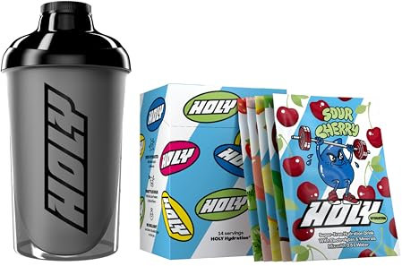 HOLY Hydration Starter Set - 2x7 Sorten mit natürlich-fruchtigem Geschmack - Zuckerfreier Sport-Drink mit Elektrolyten & Mineralstoffen - Vegan & mit echtem Kokoswasser – 100% natürliche Fruchtaromen