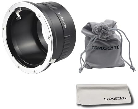 M645 auf EOS R Objektiv Adapter,Kompatibel Mamiya 645 (M645) Mount Objektiv auf Kompatibel mit EF R8, R50,R6 Mark II,R7,R10,R3,R5,R5C,EF R6 EF/R, RP Kamera+Objektiv Reinigungstuch