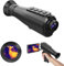 AI 15 Thermal Monocular,384x288(50HZ) night vision monocular with 10-hour battery life,8×digital zoom,1.43-inch AMOLED screen,IP66 Thermal Imaging Monocular for Hunting with Wi-Fi Hotspot/STA/MIC