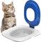 Kit d'apprentissage de la propreté pour chat, système d'apprentissage de la propreté pour chat,Entraîneur de nettoyage des toilettes pour chats , toilette chat,litiere toilette chat wc,siège de toilet