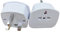 European to UK Plug Adaptor, US to UK Travel Plug Adapter, UK Safety Standards UK Electric Shaver Toothbrush Adaptor Plug with 13A Fuse for USA, Canada, EU, Australia and More (1 Pack)