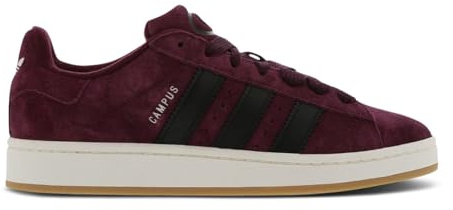 adidas Campus 00s Men's Sneakers, Maroon/Core Black/Off White, 11 UK