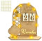 Ramadan Deko Aus Holz, LED Ramadan Kalender, Mubarak Kalender, Ramadankalender Kinder, Geeignet für Den 30-Tägigen Countdown Zum Ramadan, Eid-Dekoration/A