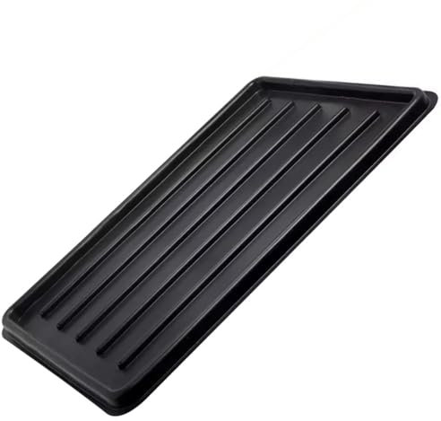 Low Profile Oil & Fuel Drip Tray 7L Extra Flat Plastic Pan for Car Motorcycle Scooter HDPE 930mm x 630mm x 30mm Temperature Resistant Ideal for Oil Changes & Fluid Transfers