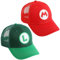 Marrio Baseballkappe, 2PCS Marrio Sonnenschutz Kappe Einstellbare Baseballmütze Kappe Snapback Sonnenhut Baseballmütze für Kinder Sonnenschutz Set Personalisierte Baumwolle Mütze für 3-10 Jahre Junge
