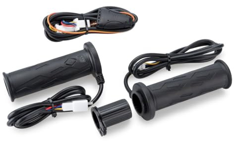 Puig 21729N Manopole Riscaldate presa antiscivolo, Nero