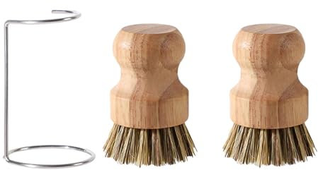 Allzweck-Reinigungsbürsten aus Holz mit massiven Kokosborsten für effiziente Küchenanwendung