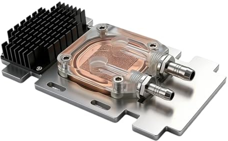 Elnwnnkc Effizienter GPU Wasserkühlkopf für V100 A100 SXM2 GPU Wasserblock Kühlerblock